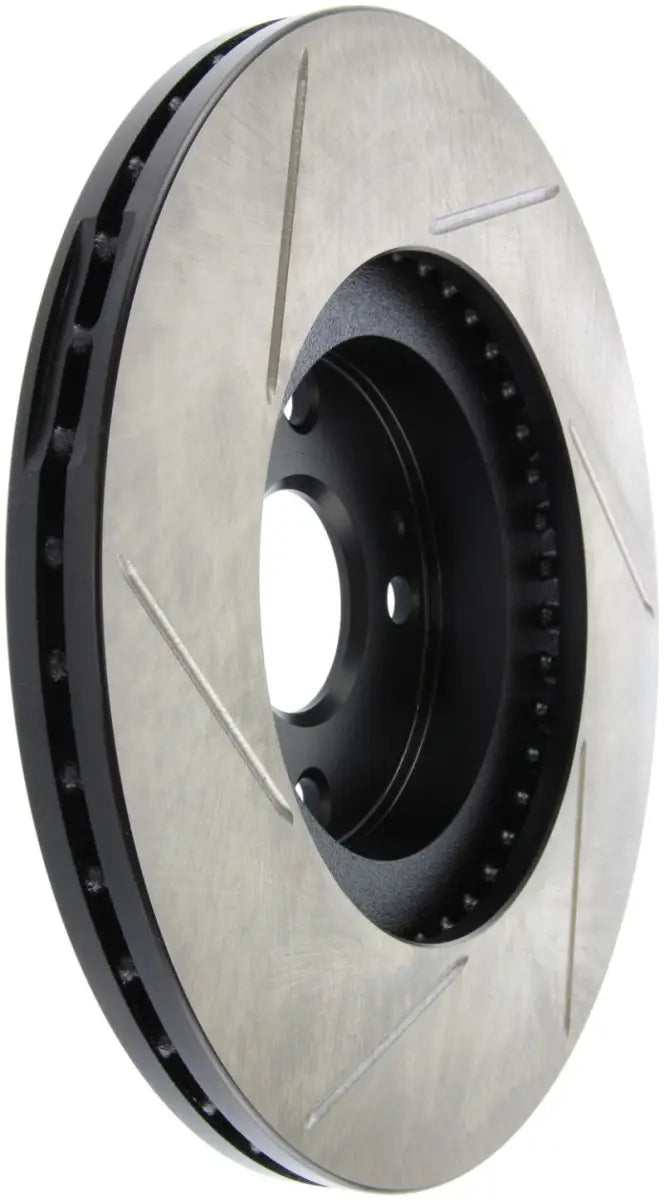 Stoptech StopTech Power Slot 01-05 Mazda Miata Sport Suspension/Turbo SportStop Slotted Front Left Rotor