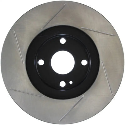 StopTech Power Slot 01-05 Mazda Miata Sport Suspension/Turbo SportStop Slotted Front Left Rotor 