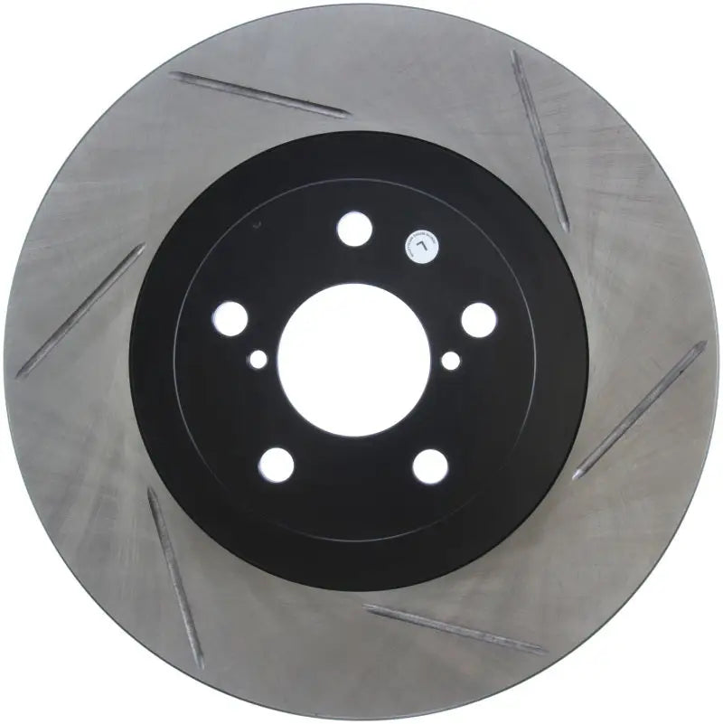 StopTech Power Slot 02-10 WRX Front Left Sportstop Slotted Rotor 