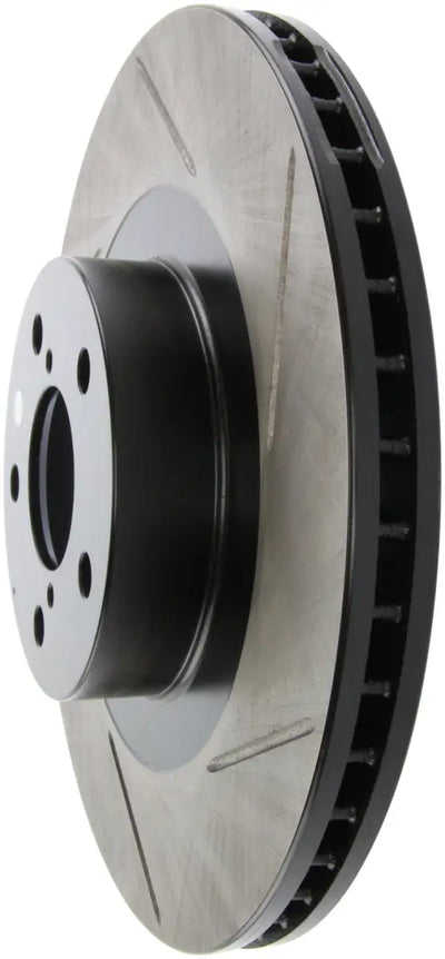 StopTech Power Slot 02-10 WRX Front Left Sportstop Slotted Rotor 