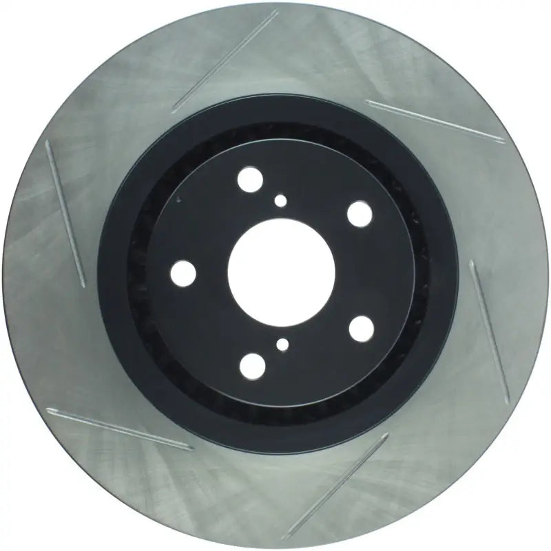 StopTech Power Slot 06-07 Lexus GS430 / 08 Lexus GS460/GS450H / 06-10 IS350 Slotted Right Front Rot 