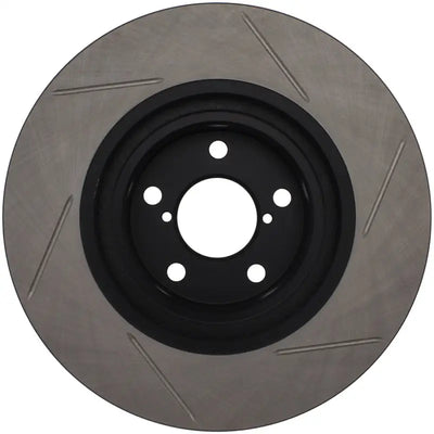 StopTech Power Slot 06-08 Subaru Legacy / 13 Scion FR-S / 13 Subaru BRZ Front Left Slotted Rotor 
