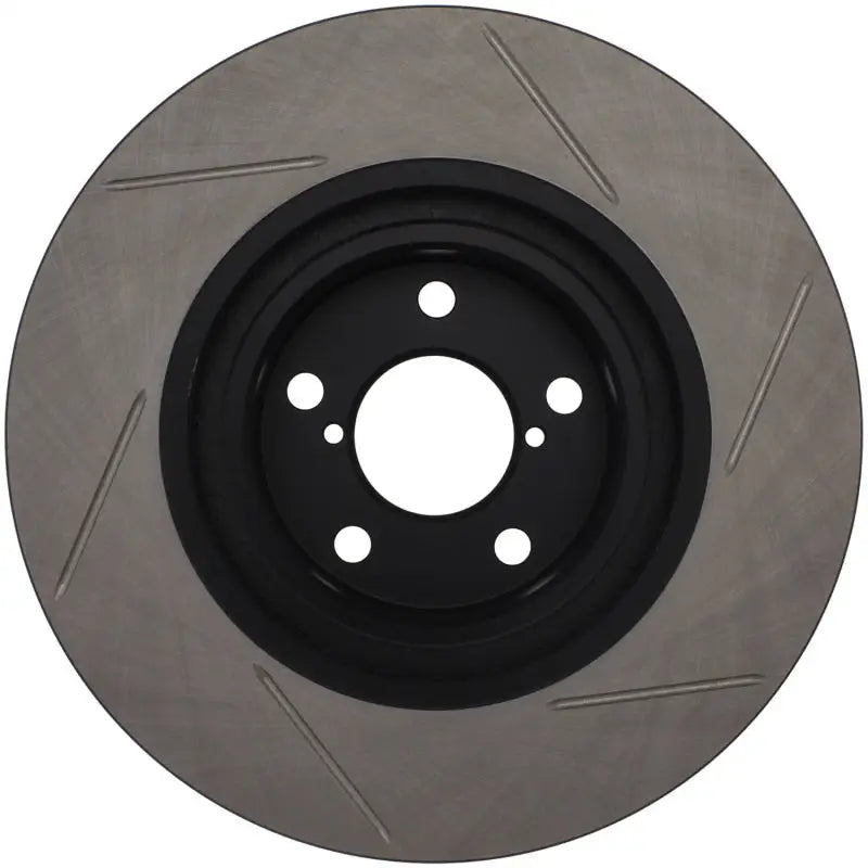 StopTech Power Slot 06-08 Subaru Legacy / 13 Scion FR-S / 13 Subaru BRZ Front Left Slotted Rotor 