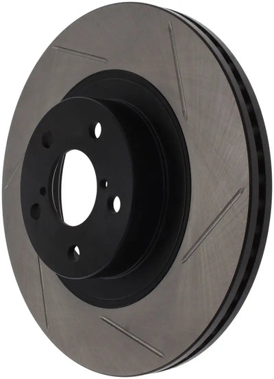 StopTech Power Slot 06-08 Subaru Legacy / 13 Scion FR-S / 13 Subaru BRZ Front Left Slotted Rotor 