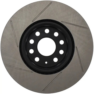 StopTech Power Slot 06-10 Audi A3 / 08-10 TT / 06-09 VW GTI Mlk V/Passat Left Front Slotted Rotor 