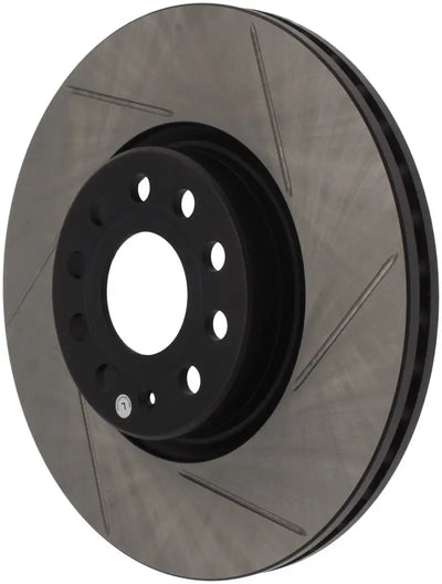 StopTech Power Slot 06-10 Audi A3 / 08-10 TT / 06-09 VW GTI Mlk V/Passat Left Front Slotted Rotor 