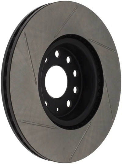 StopTech Power Slot 06-10 Audi A3 / 08-10 TT / 06-09 VW GTI Mlk V/Passat Left Front Slotted Rotor 