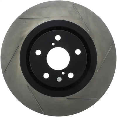 StopTech Power Slot 06 Lexus GS430 / 07-08 Lexus GS350/GS450H / 06-10 IS350 Slotted Left Front Roto 