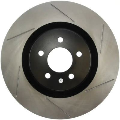 StopTech Power Slot 07-10 Ford Mustang Shelby Front Left Slotted Rotor 