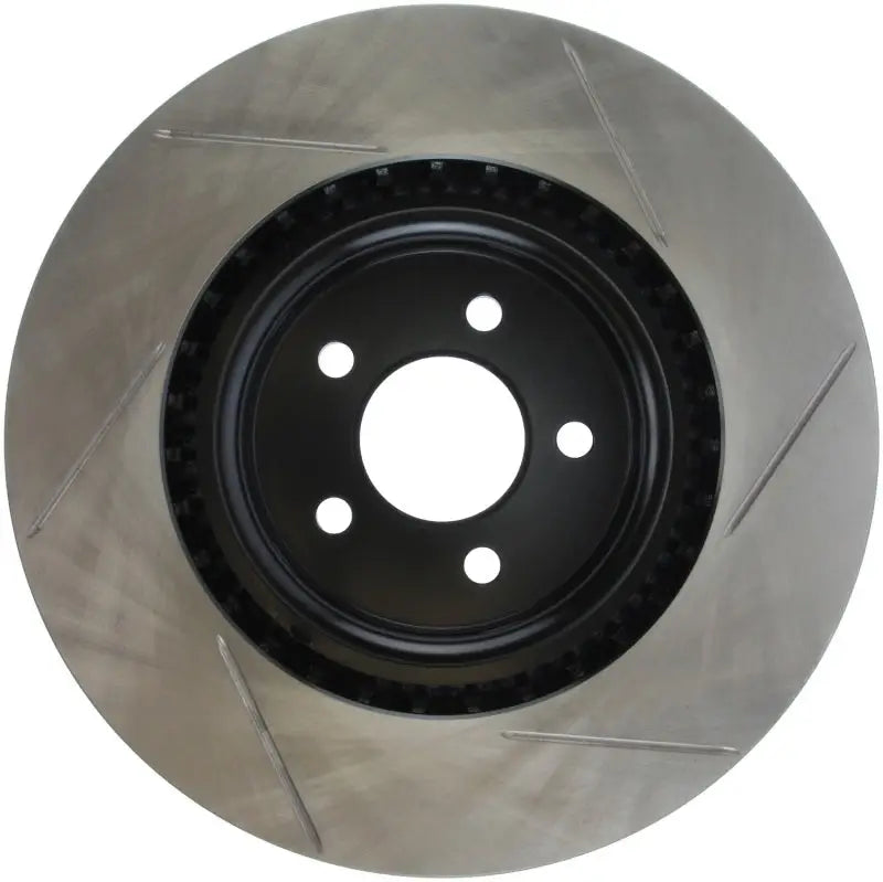 StopTech Power Slot 07-10 Ford Mustang Shelby Front Right Slotted Rotor 