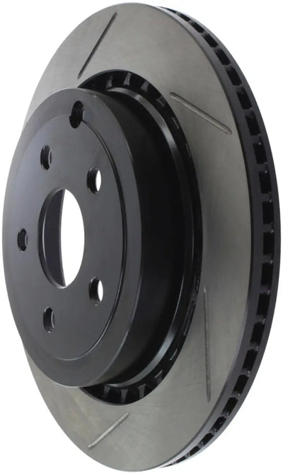 StopTech Power Slot rear right slotted brake rotor for Pontiac G8
