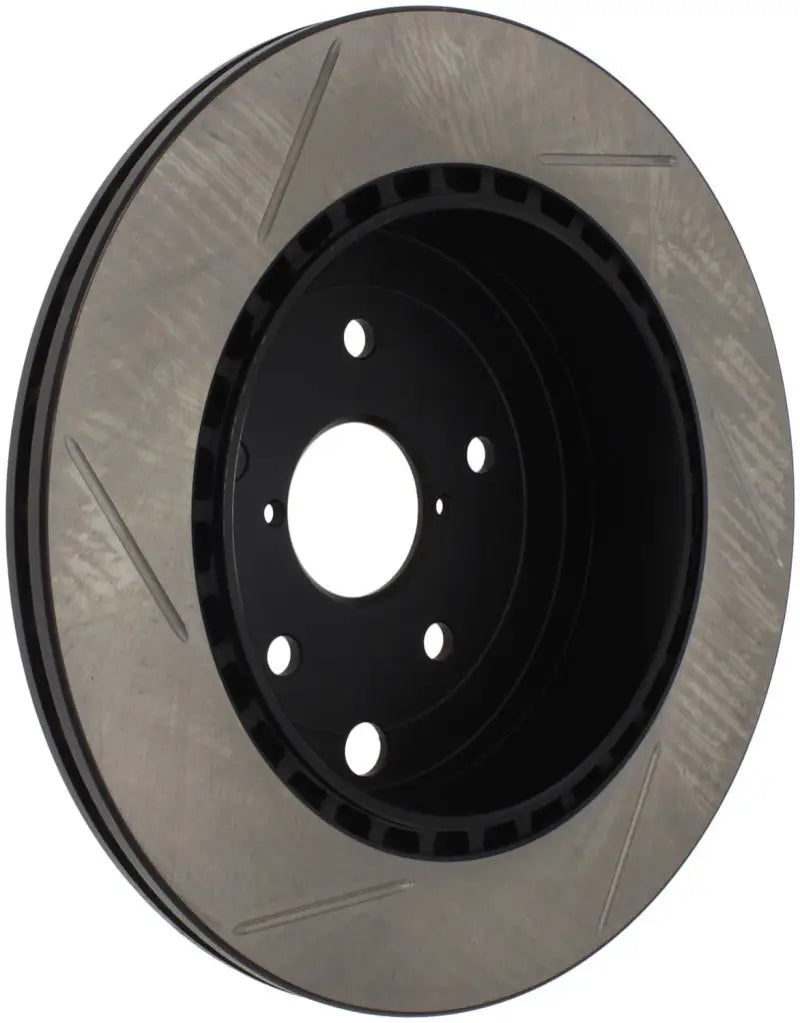 StopTech Power Slot 08-10 Subaru Impreza STi Rear Left Slotted Rotor 