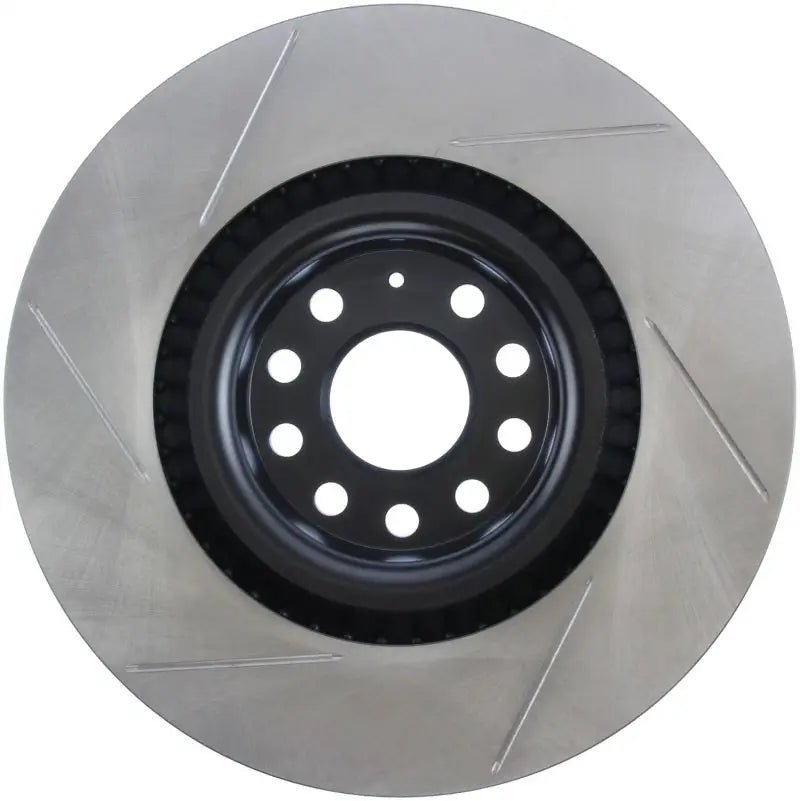 StopTech Power Slot 09 VW CC (Passat CC) / 06-09 Passat Front Left Slotted Rotor 