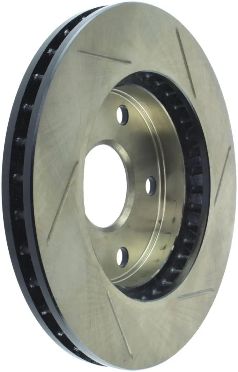 Stoptech StopTech Power Slot 1/90-95 Toyota MR2 Front Right SportStop Slotted Rotor