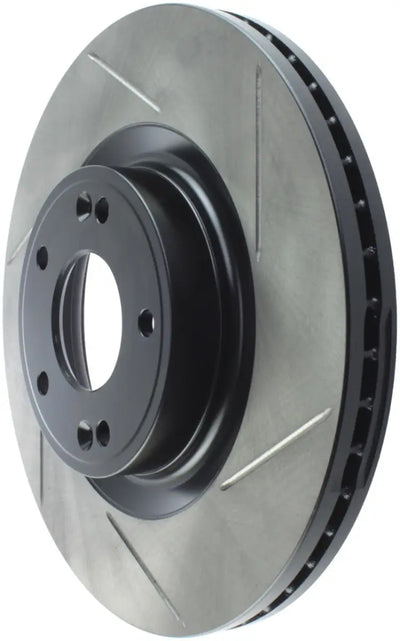 StopTech Power Slot 10 Hyundai Genesis Coupe Non-Track Front Left Slotted Rotor 