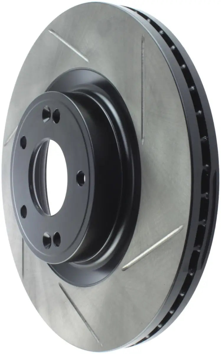 StopTech Power Slot 10 Hyundai Genesis Coupe Non-Track Front Left Slotted Rotor 