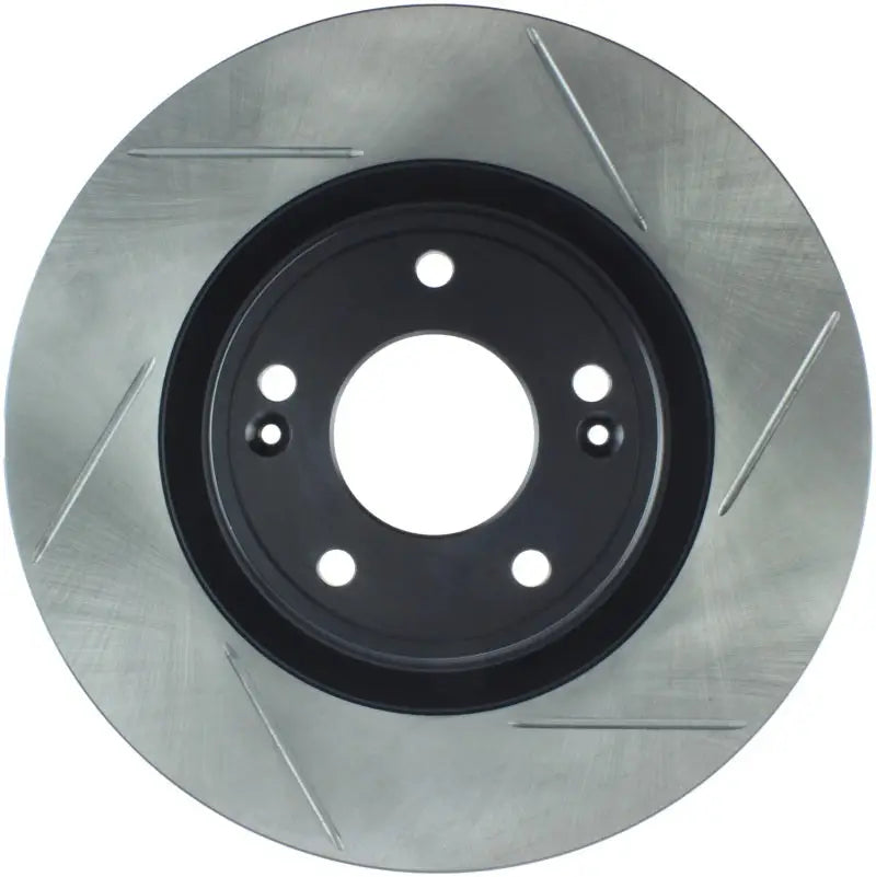 StopTech Power Slot 10 Hyundai Genesis Coupe Non-Track Front Left Slotted Rotor 