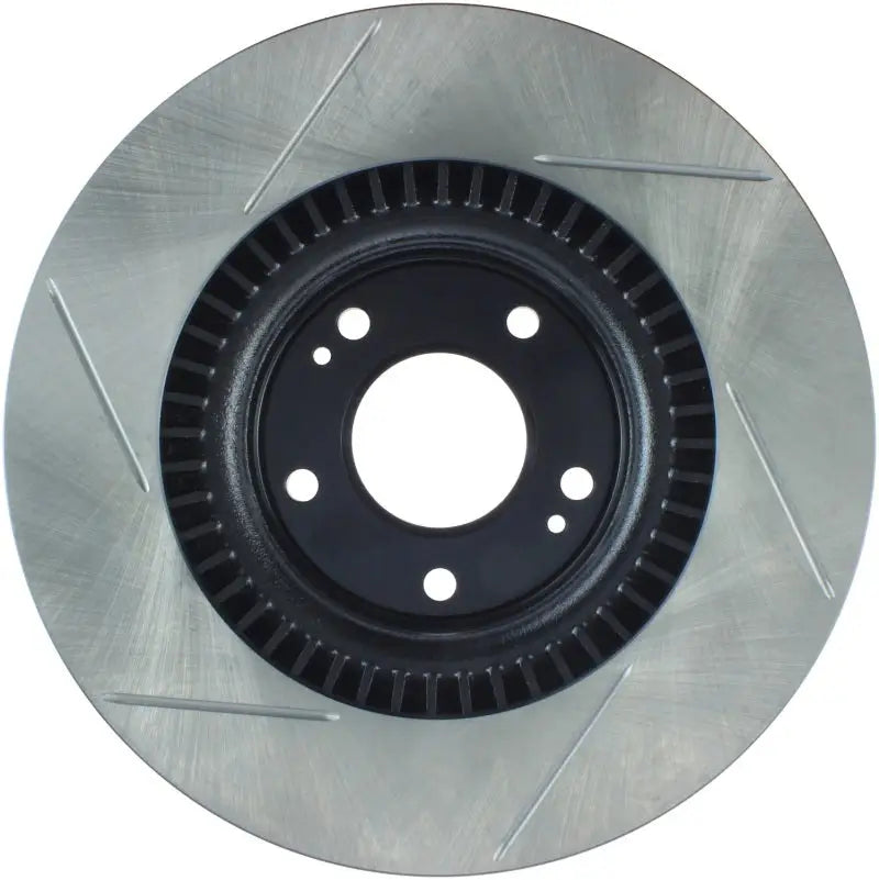 StopTech Power Slot 10 Hyundai Genesis Coupe Non-Track Front Left Slotted Rotor 