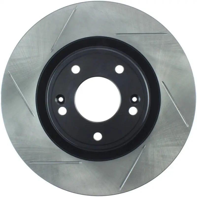 StopTech Power Slot 10 Hyundai Genesis Coupe Non-Track Front Right Slotted Rotor 