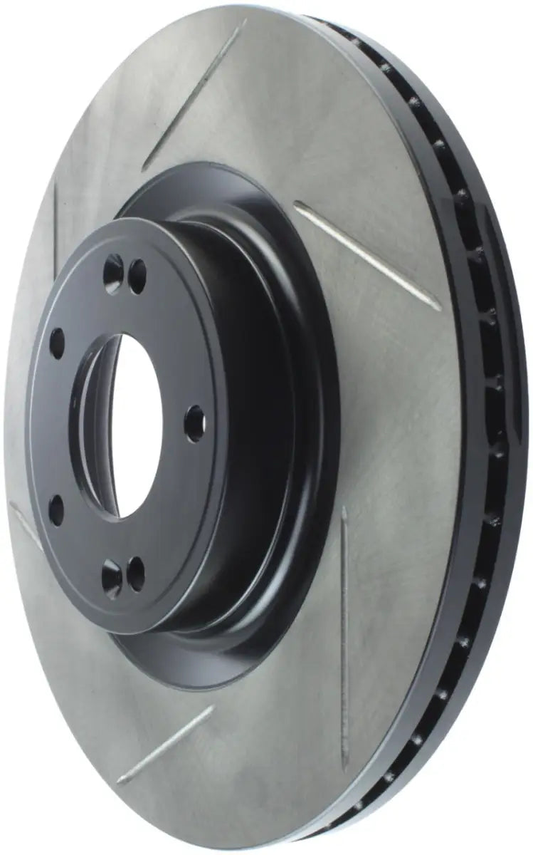 StopTech Power Slot 10 Hyundai Genesis Coupe Non-Track Front Right Slotted Rotor 