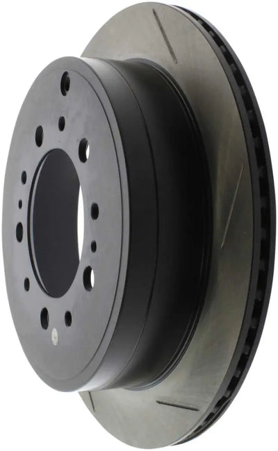 StopTech Sport Slot 08-13 Lexus LX450/470/570 / 07-12 Toyota Tundra Slotted Left Rear CRYO Rotor 
