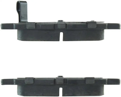 StopTech Street Brake Pads - Front black set with metallic parts and rubber clips