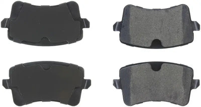 Four StopTech Street Brake Pads for rear brake system replacement