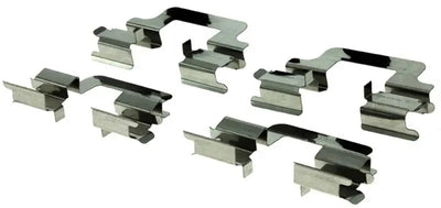 Four metal brake pad clips for StopTech Street Brake Pads rear replacement parts