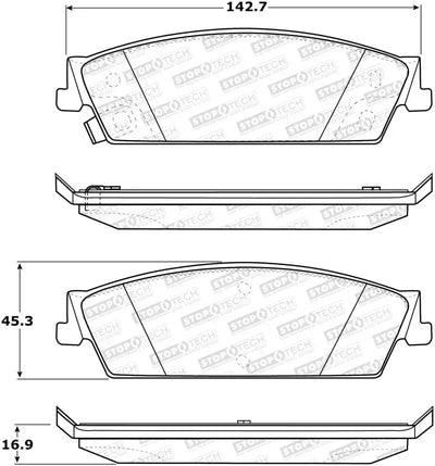 StopTech Street Brake Pads - Truck & Automotive