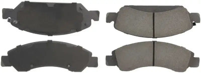 StopTech Street Select front/rear brake pads set with black/gray components