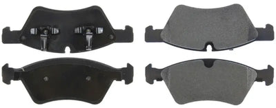 Four StopTech Street Touring rear brake pads for Subaru Legacy 06-10, BRZ 13