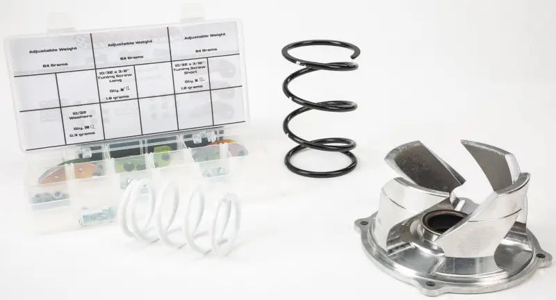 Clutch kit with adjustable weights and springs for Straightline 123-156 Pol 0-3K Spi Pipe