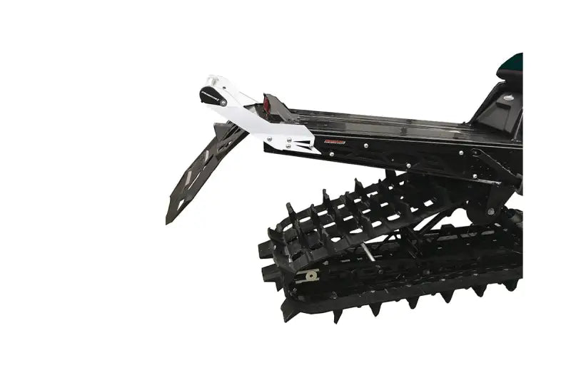 Rear bump of Straightline 182-123-White Hide N Go Black White Pol snowmobile track suspension
