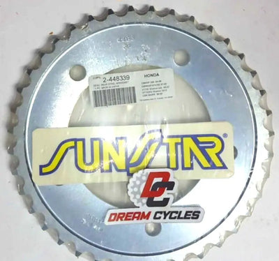 Sunstar 2-346540 Rear Sprocket Steel 40T-520 Hon - Sprockets