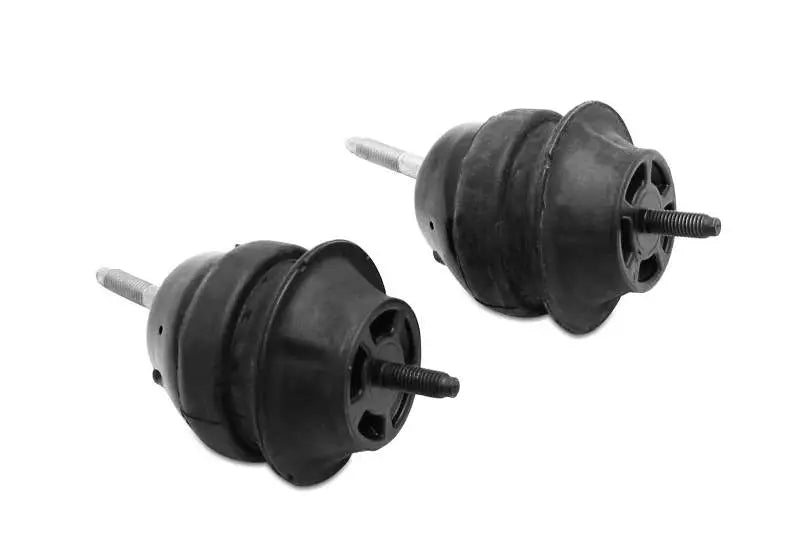 SuperPro hybrid elastomer motor mount with black rubber bushing and metal flange