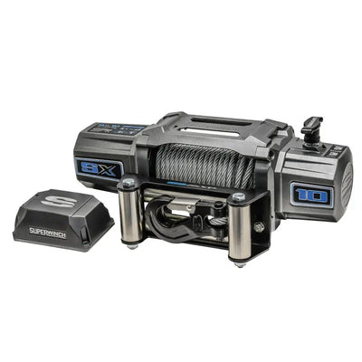 Superwinch 10000 LBS 12V DC 3/8in x 85ft Wire Rope SX 10000 Winch - 1710200