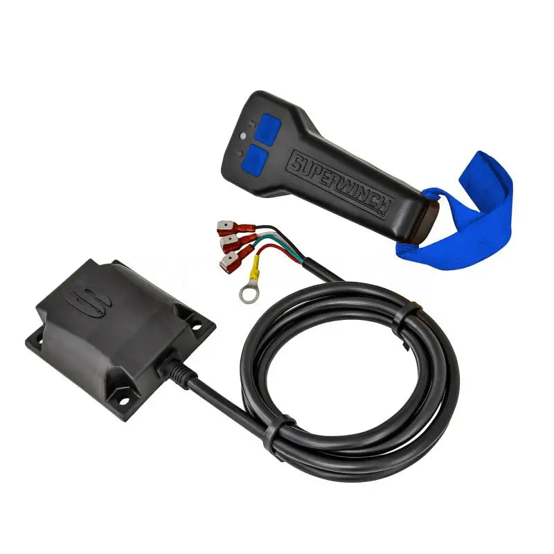 Superwinch 12000 LBS 12V DC 3/8in x 80ft Synthetic Rope SX 12000SR Winch - Graphite - 1712201