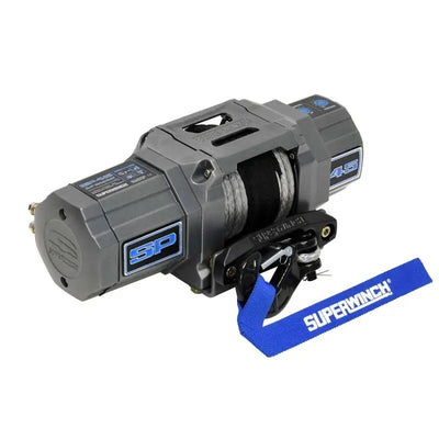 Superwinch 4500 LBS 12V DC 1/4in x 40ft Synthetic Rope Hawse Fairlead SP 45SR Winch - Winches & Hitches