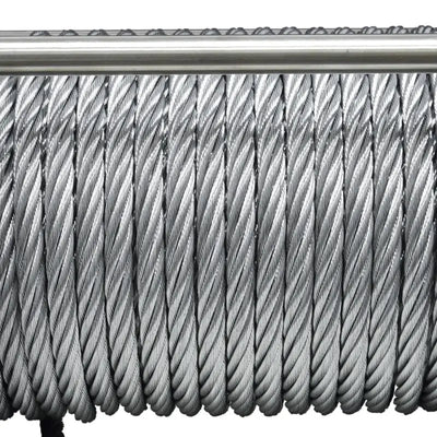 Superwinch 9500 LBS 12V DC 11/32in x 95ft Steel Rope Tiger Shark 9500 Winch - 1595200