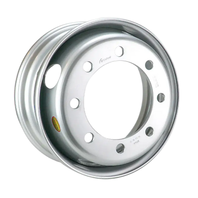 Silver Steel Truck Wheel for SW1750865SD2 Taskmaster 17.5X6.75 Silver Dual