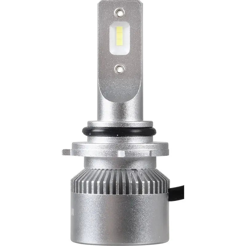 Sylvania Silverstar 9006SLBX2 LED fog light bulbs with silver headlight design