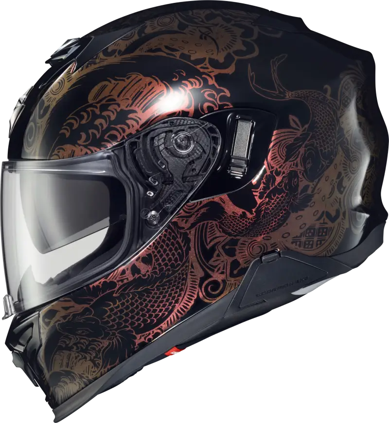 SCORPION EXO T52-1123 Exo T520 Helmet Nama Sushi Black/Chameleon Sm