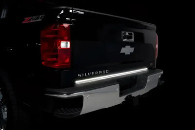 Tailgate Light - LED 48 Inch Flexible Bar; Clear Lens; Red Turn Signals/ White Reverse/ Brake/ Running/ Hazard