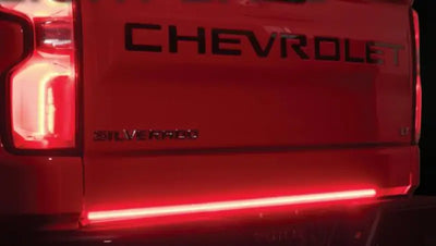 Tailgate Light - LED 48 Inch Flexible Bar; Clear Lens; Red Turn Signals/ White Reverse/ Brake/ Running/ Hazard