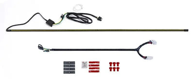 Tailgate Light - LED 60 Inch Flexible Bar; Red Turn Signal/ White Reverse/ Brake/ Running Operation; High Power Chip