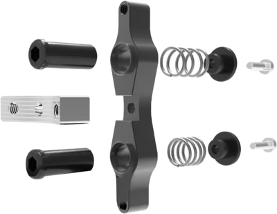 Tamer Double Button X Wing Black - TAMER