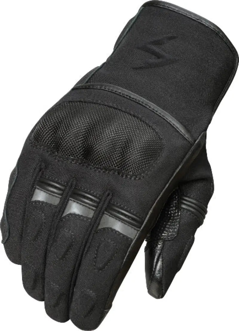 Tempest Short Gloves Black 2x
