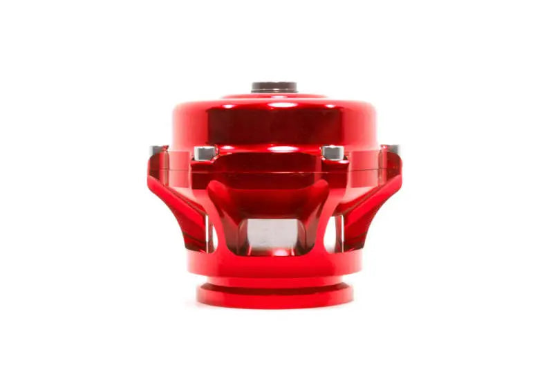 Red anodized TiALSport Q BOV for boost control with 6 PSI spring