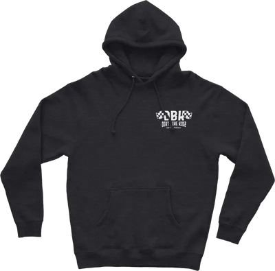 Till The End Hoodie Charcoal Lg - DBK