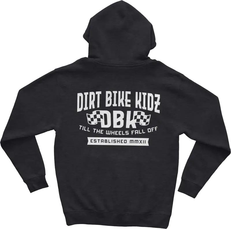 Till The End Hoodie Charcoal Sm - DBK